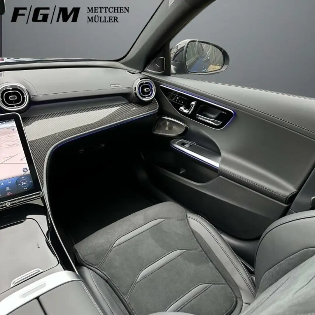 Mercedes-Benz C 63 AMG C 63 T AMG Pano/Distr/KeyG/Mem/Digi/Burm/AeroDyn Blau - 2