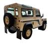 Land Rover Defender Defender 90 2.5 tdi SW County Hard top Blanc - thumbnail 4