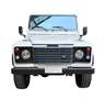 Land Rover Defender Defender 90 2.5 tdi SW County Hard top Blanc - thumbnail 2