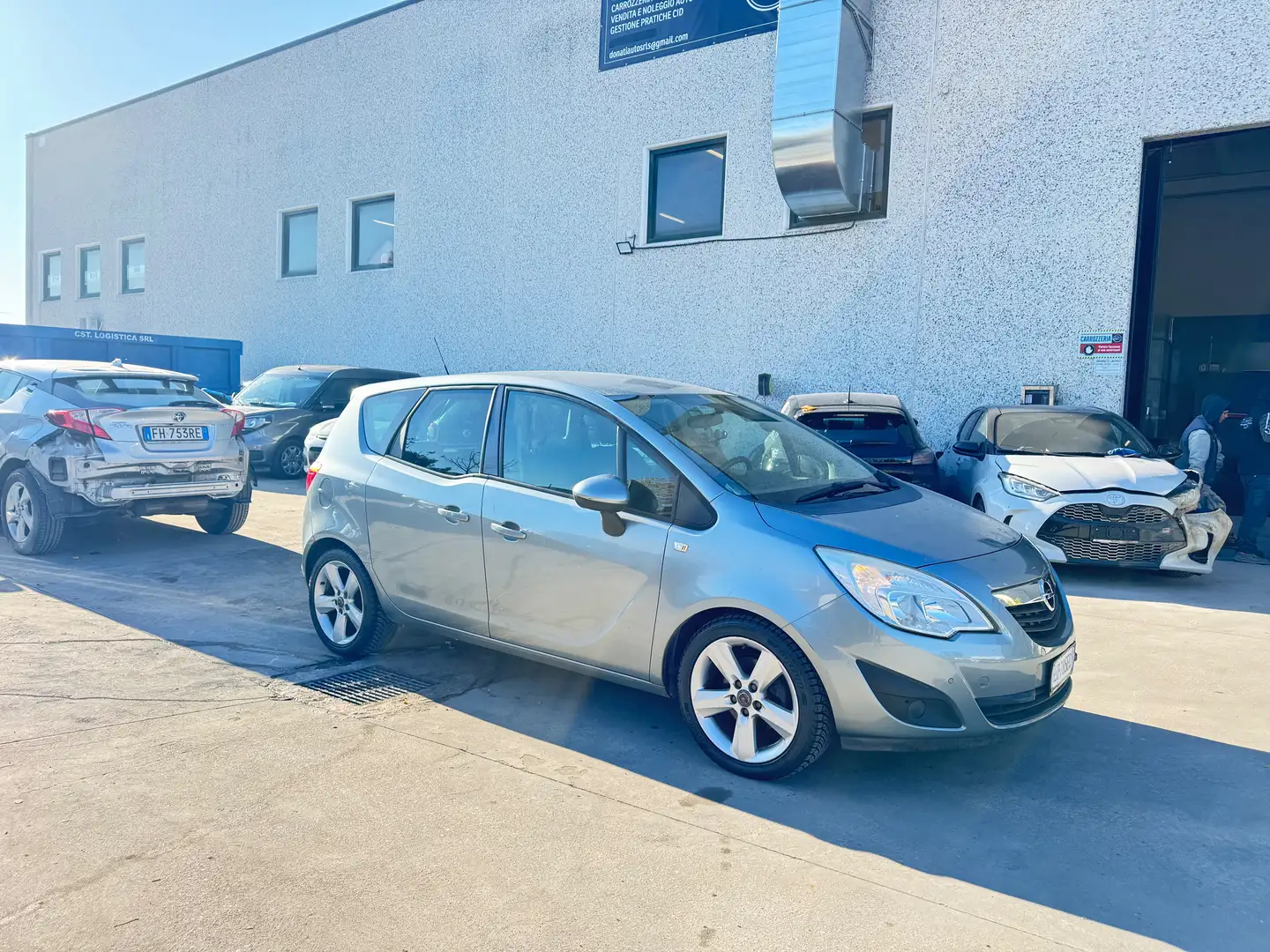 Opel Meriva Meriva II 2010 1.4 GOMME NUOVE Argento - 1