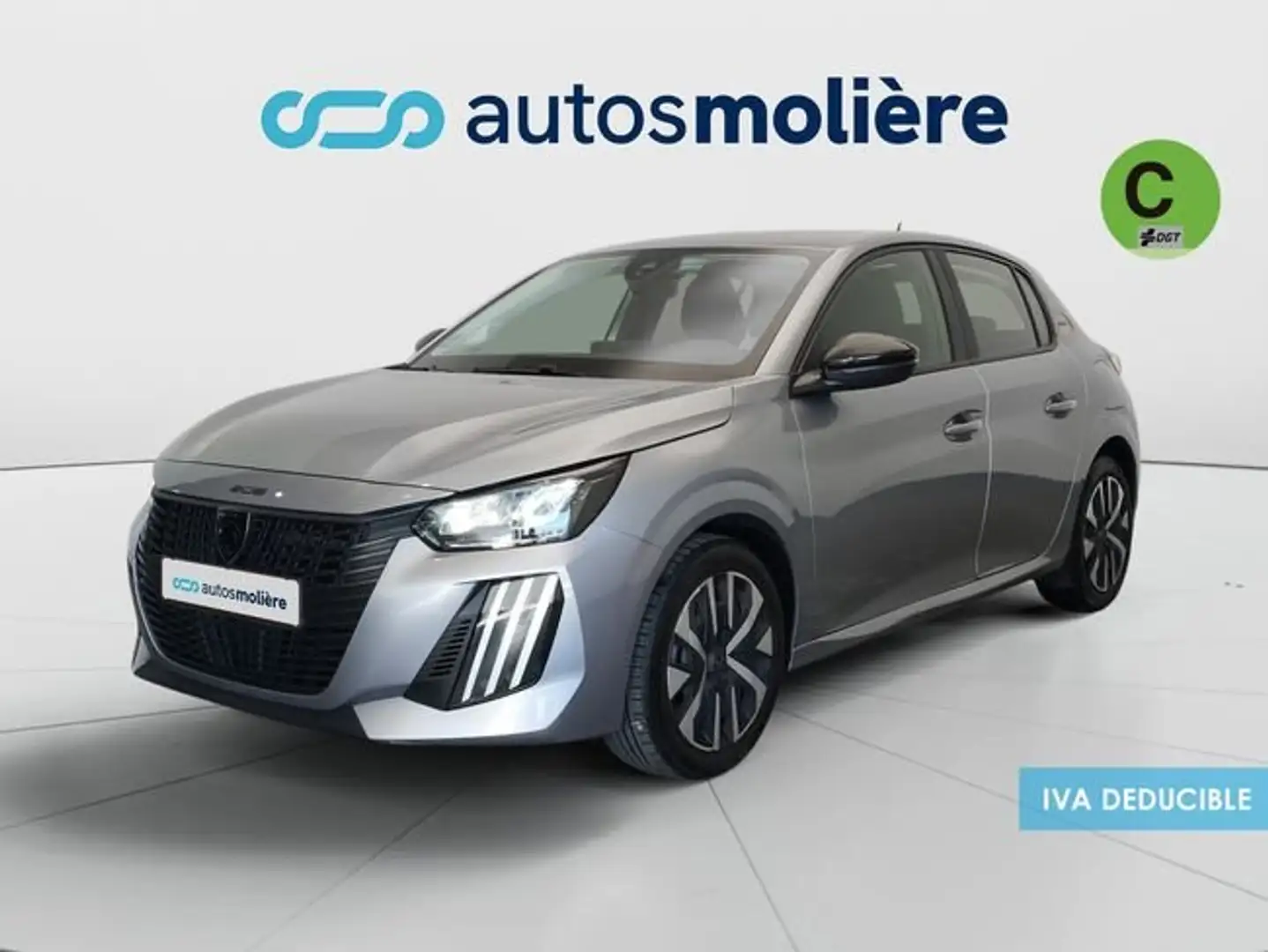 Peugeot 208 1.2 Puretech S&S Style 100 Gris - 1