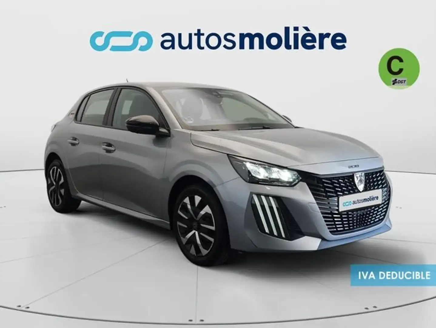 Peugeot 208 1.2 Puretech S&S Style 100 Gris - 2