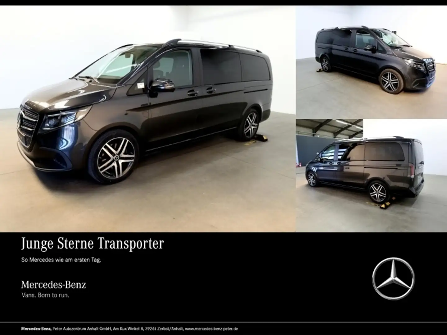 Mercedes-Benz V 300 V300d 4M STYLE Lang Distronic/Airmatic/MultiBeam Gris - 1