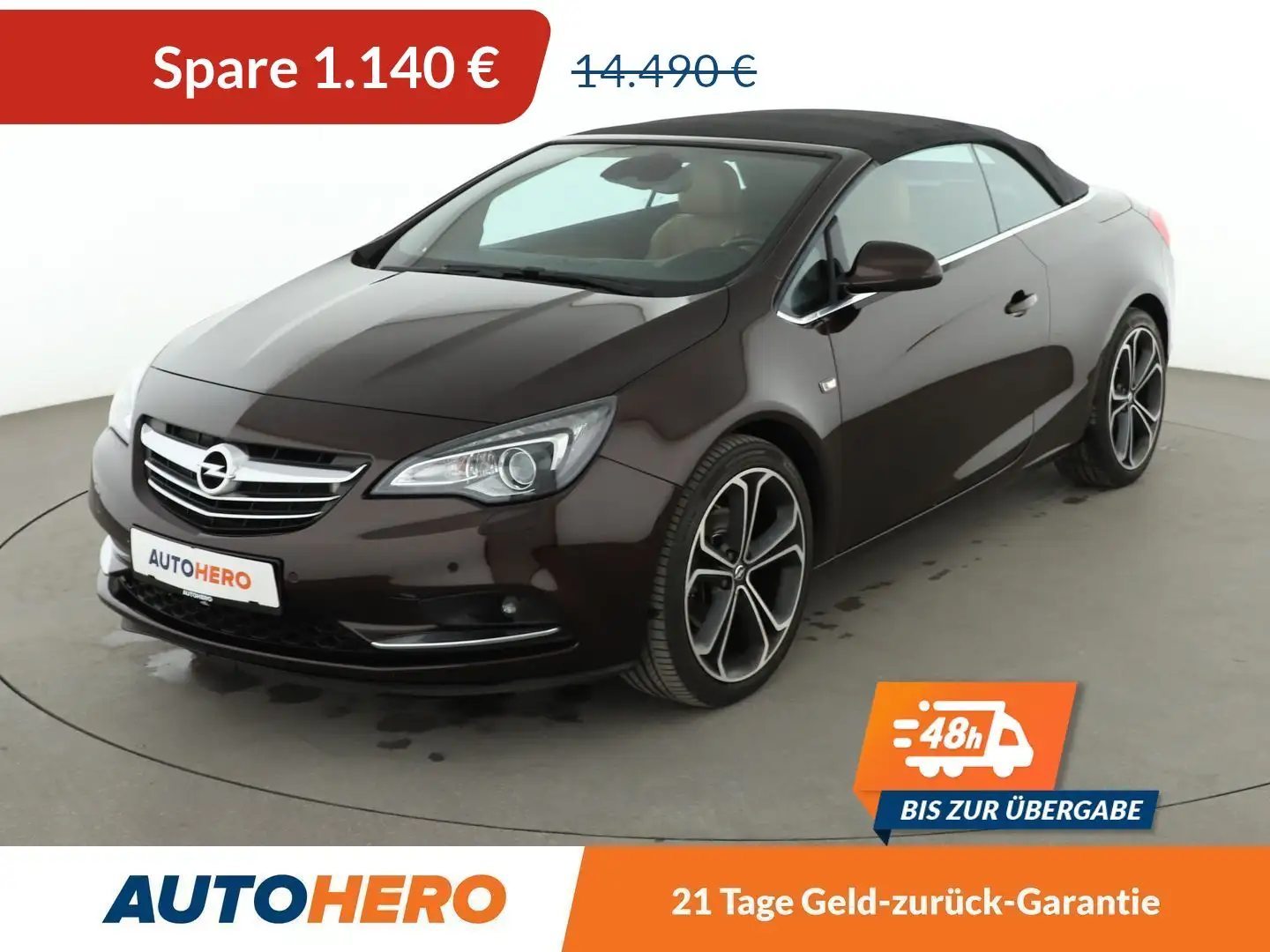 Opel Cascada 1.4 Turbo Innovation ecoFlex*NAVI*PDC*SHZ* Marrón - 1