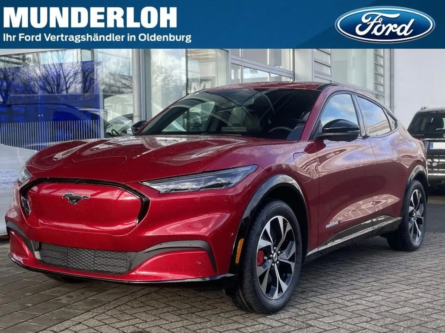 Ford Mustang Mach-E AWD Rojo - 1