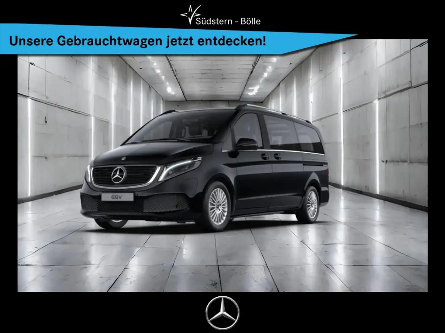 Mercedes-Benz EQV 300 300 AVANTGARDE 360°KAM+MBUX+NAVI+DISTRO+LED Noir - 1