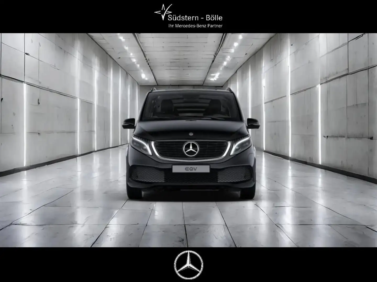 Mercedes-Benz EQV 300 300 AVANTGARDE 360°KAM+MBUX+NAVI+DISTRO+LED Noir - 2