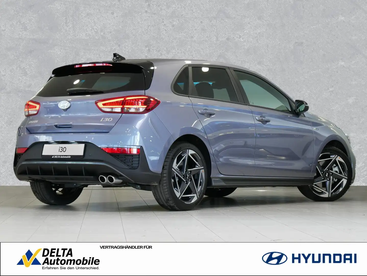 Hyundai i30 Facelift 1.5 TGDI DCT N-Line VOLLAUSSTATTUNG Blau - 2