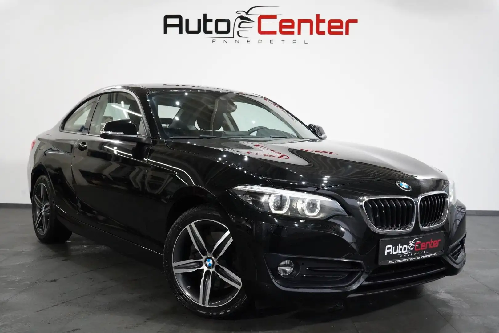 BMW 220 i Coupe Sport Line*Harman Kardon*18 Z.*Led* Noir - 2