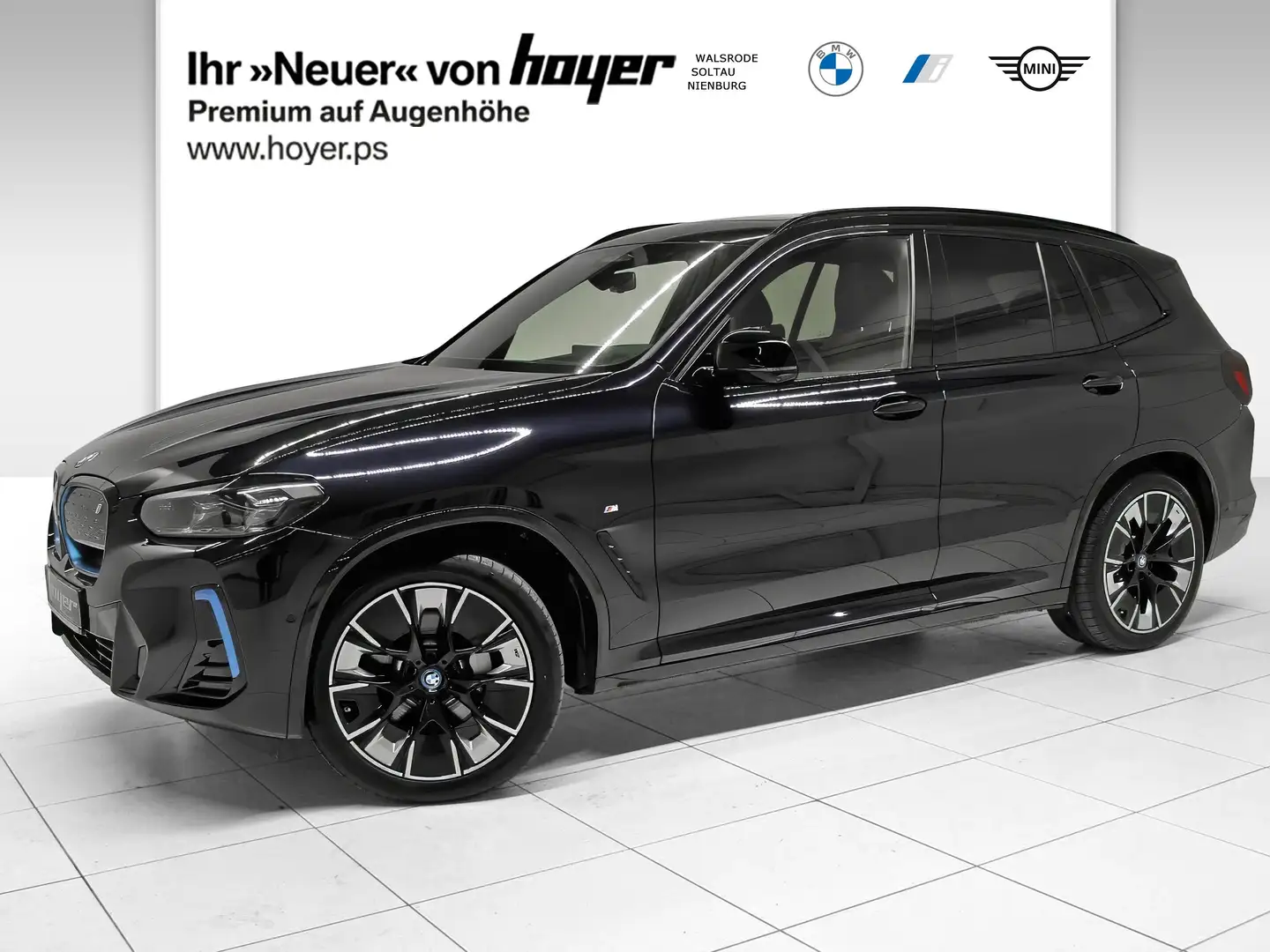 BMW iX3 M Sport Gestiksteuerung Head-Up HK HiFi DAB Schwarz - 1