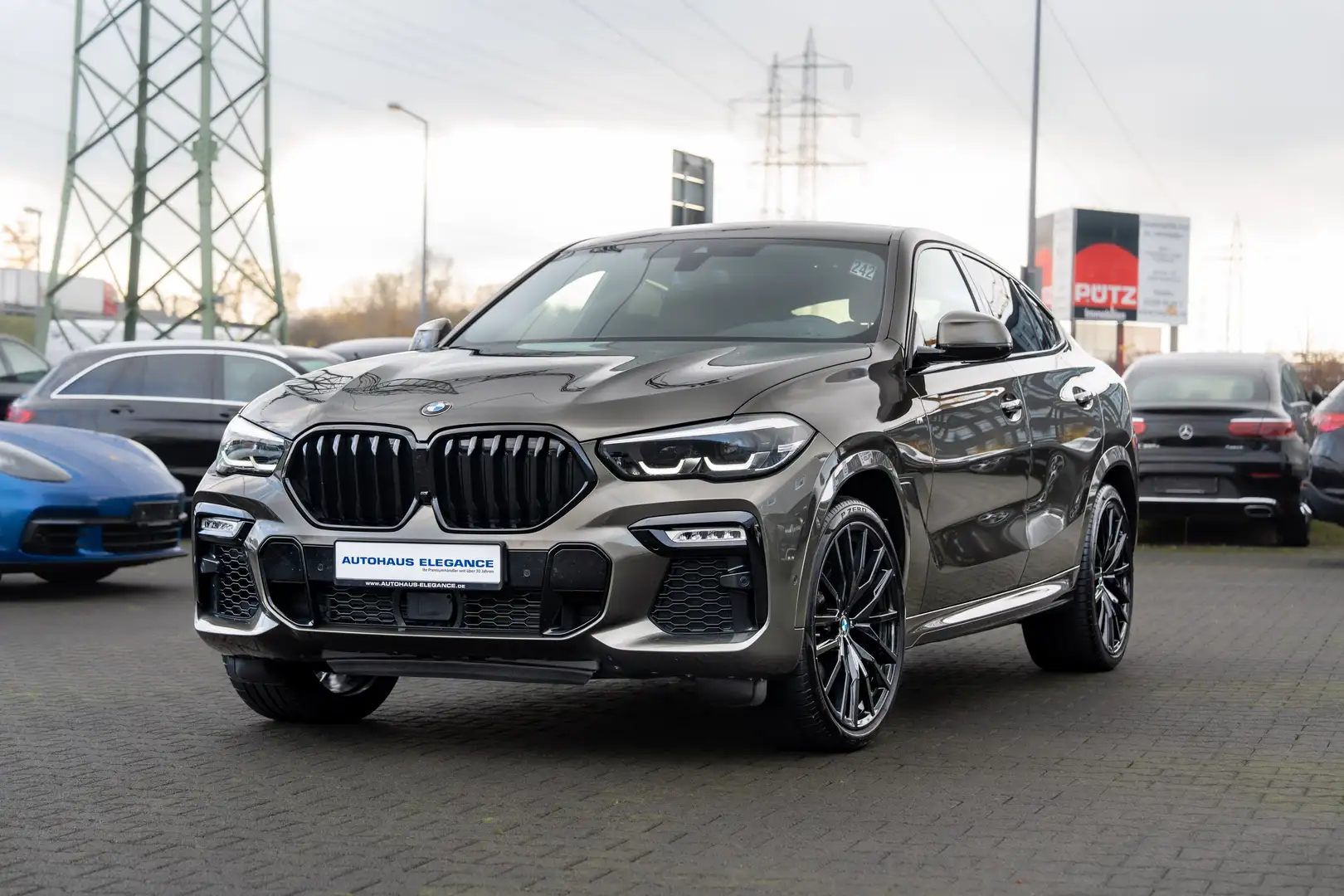 BMW X6 M 50 i*AERODYNAMIK-M*HEAD-UP*SHADOW-LINE*PANO* Verde - 1
