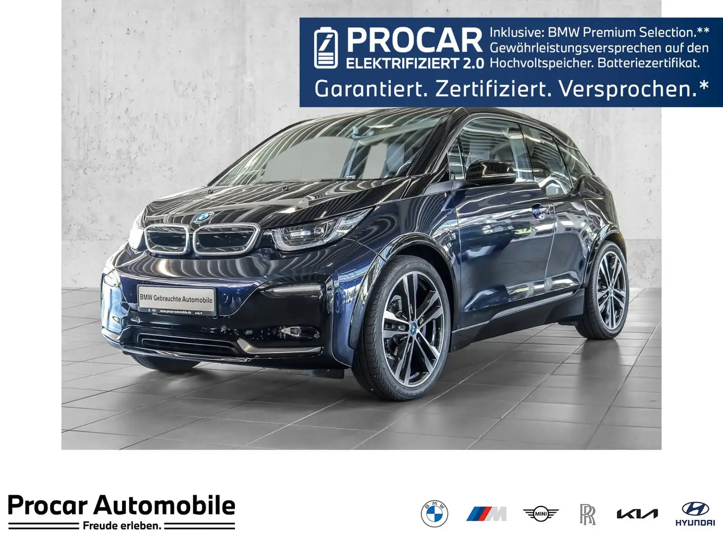 BMW i3 s 120 NAVI Standh. LED PDC V+H DAB Tempomat Blu/Azzurro - 1