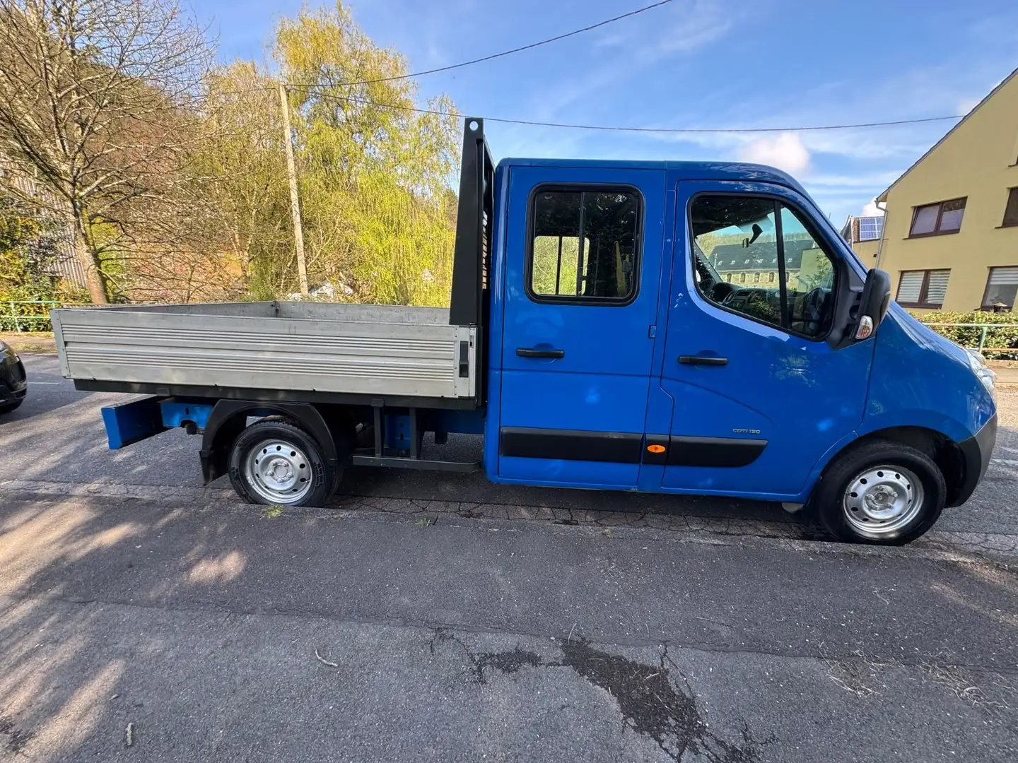 Opel Movano B Pritsche L2H1 3, Ahk 7 Sitz Albastru - 2