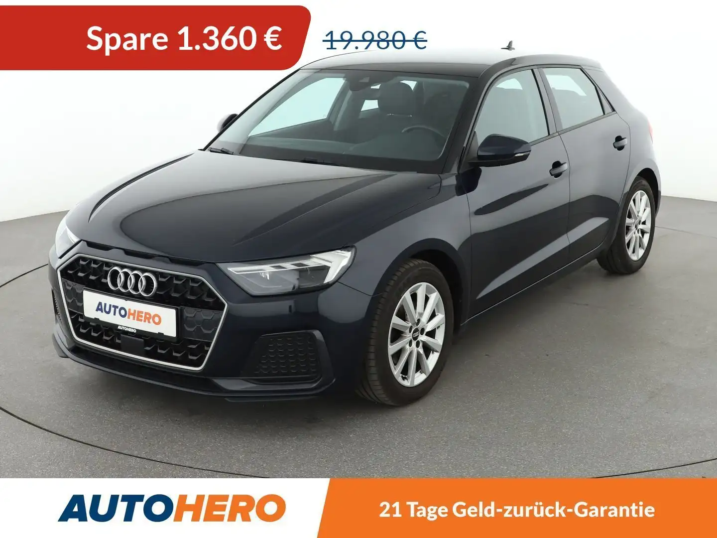 Audi A1 30 TFSI advanced Aut.*TEMPO*PDC*SHZ*ALU* Blau - 1