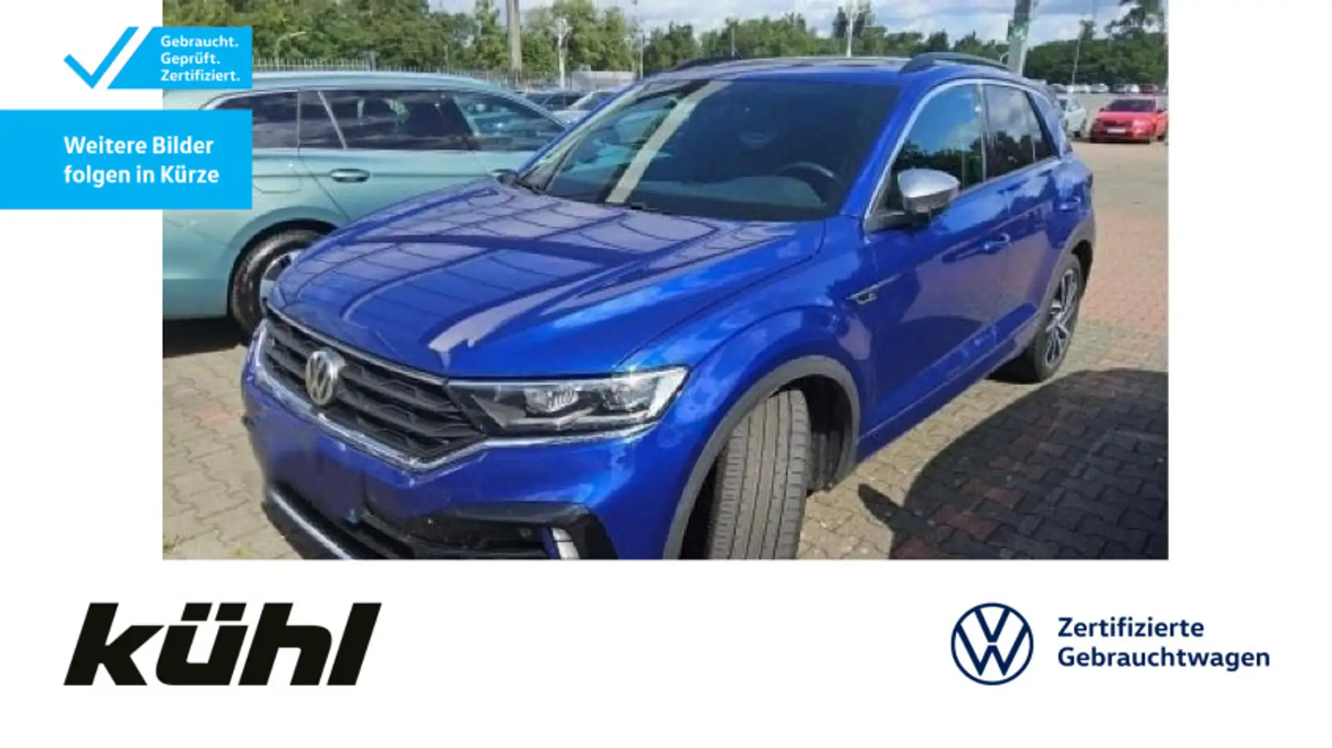 Volkswagen T-Roc R 2.0 TSI 4M DSG LED ACC DCC Kamera App Na Blau - 1