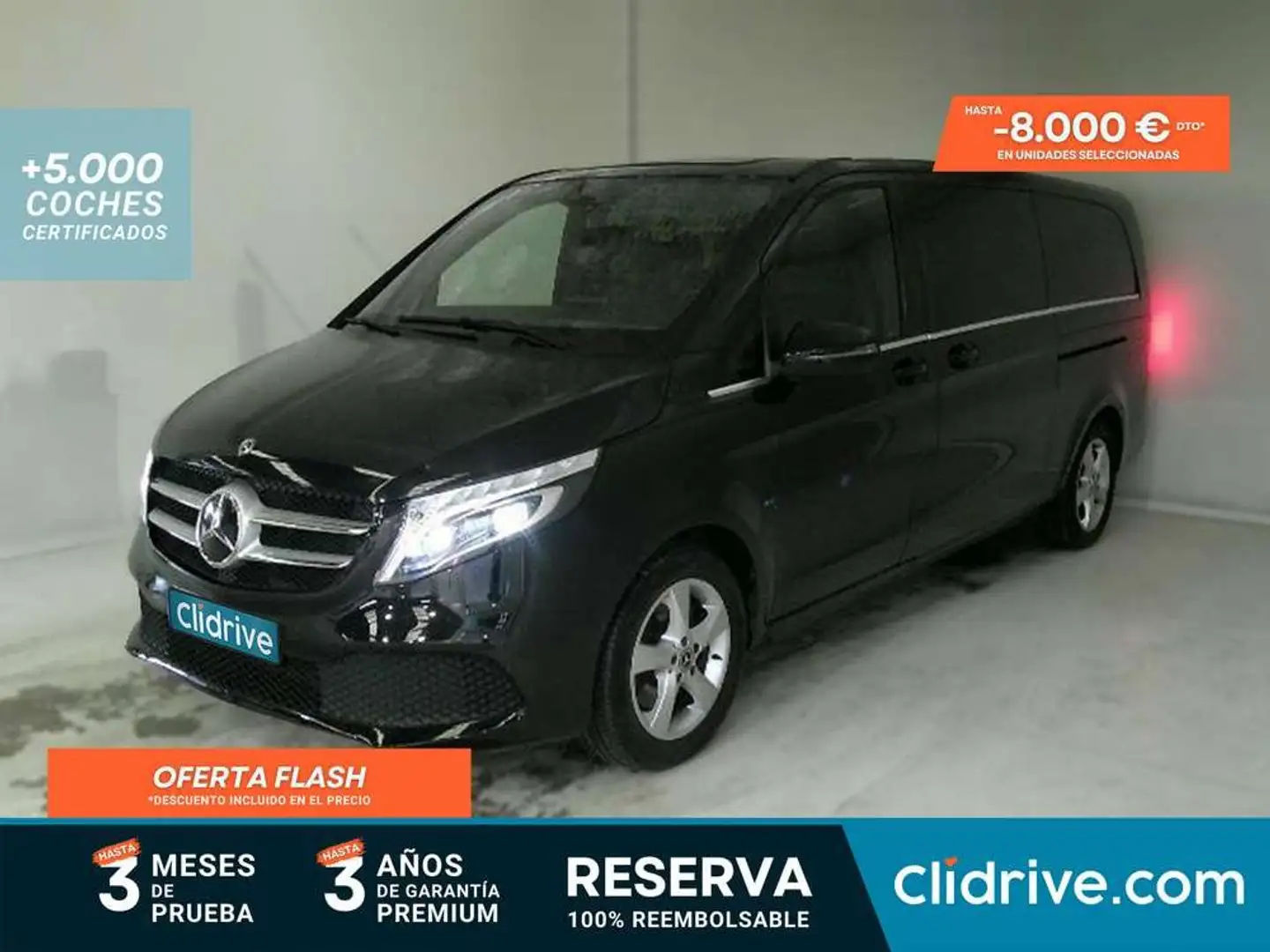 Mercedes-Benz V 250 250d Extralargo Avantgarde 7GT Negro - 1
