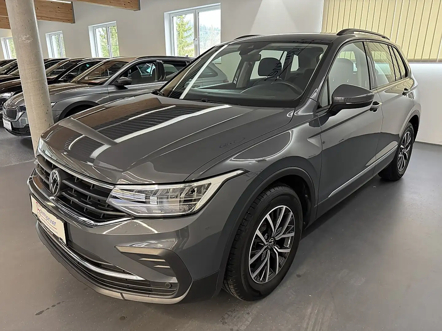 Volkswagen Tiguan 2,0TDI DSG Life *LED*NAVI*ACC*Sitzheizung*Lenkr... Grau - 2