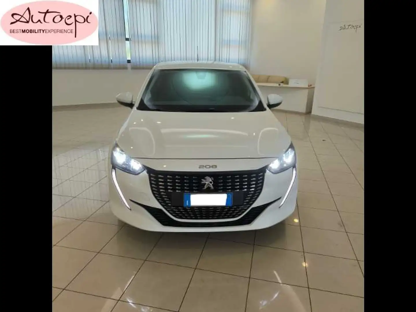Peugeot 208 1.5 bluehdi Allure Pack s&s 100cv Bianco - 2