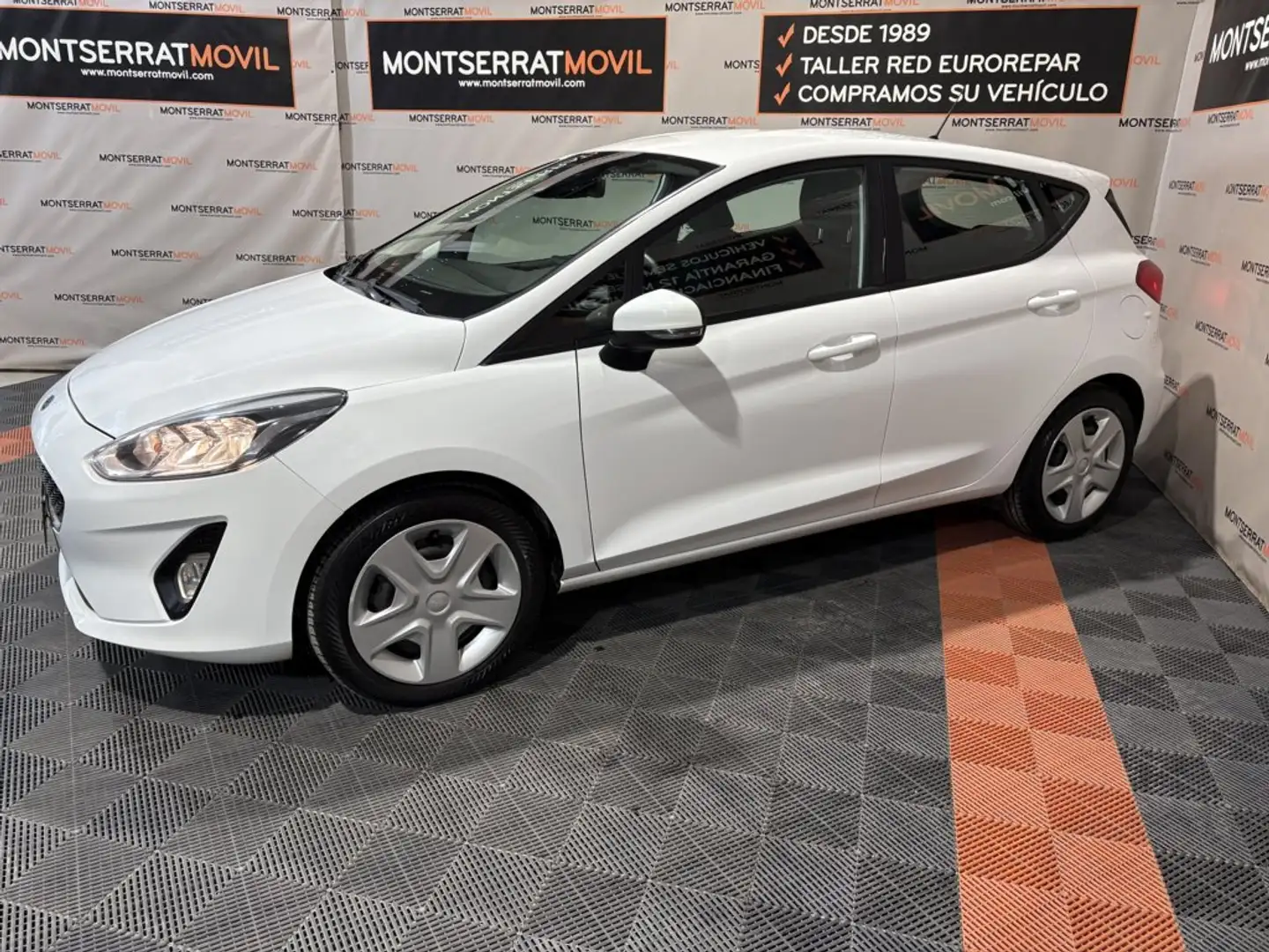 Ford Fiesta 1.0 EcoBoost S/S Trend+ 100 Blanc - 2