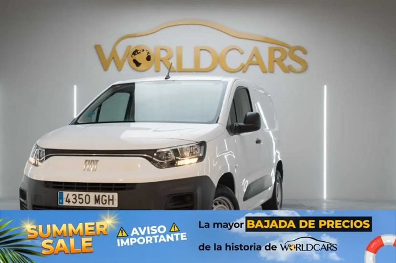 Fiat Dobló furgon l1 bluehdi 1.5 l 650kg 100c Blanco - 1