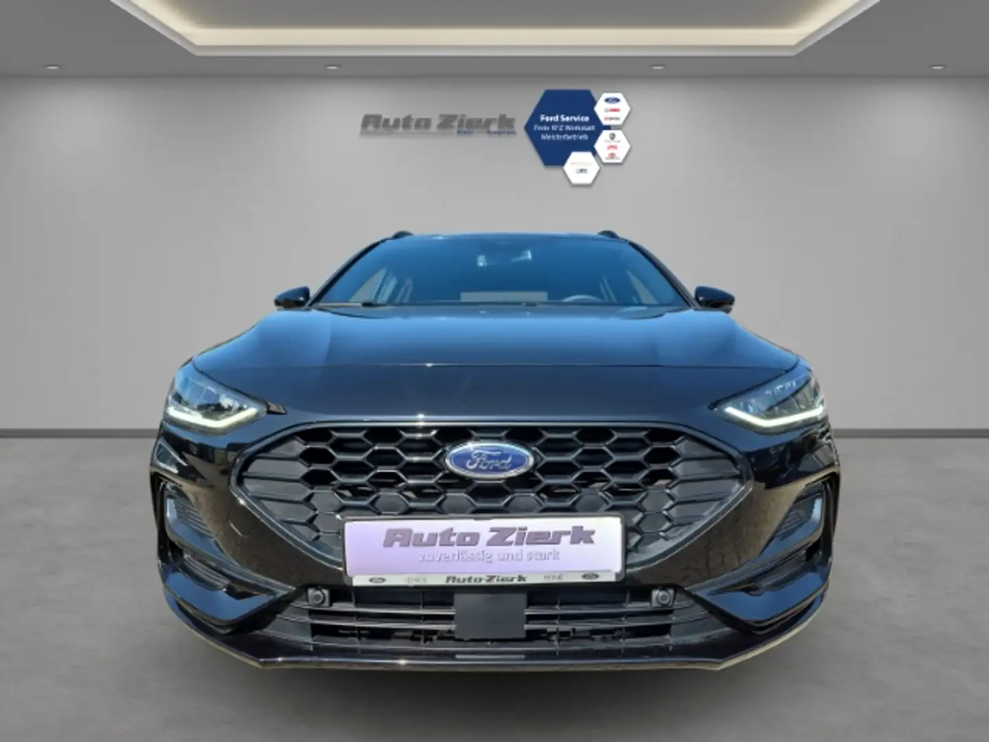 Ford Focus Turnier ST-Line X 1.0EB Leder el. Heckklappe Navi Schwarz - 2
