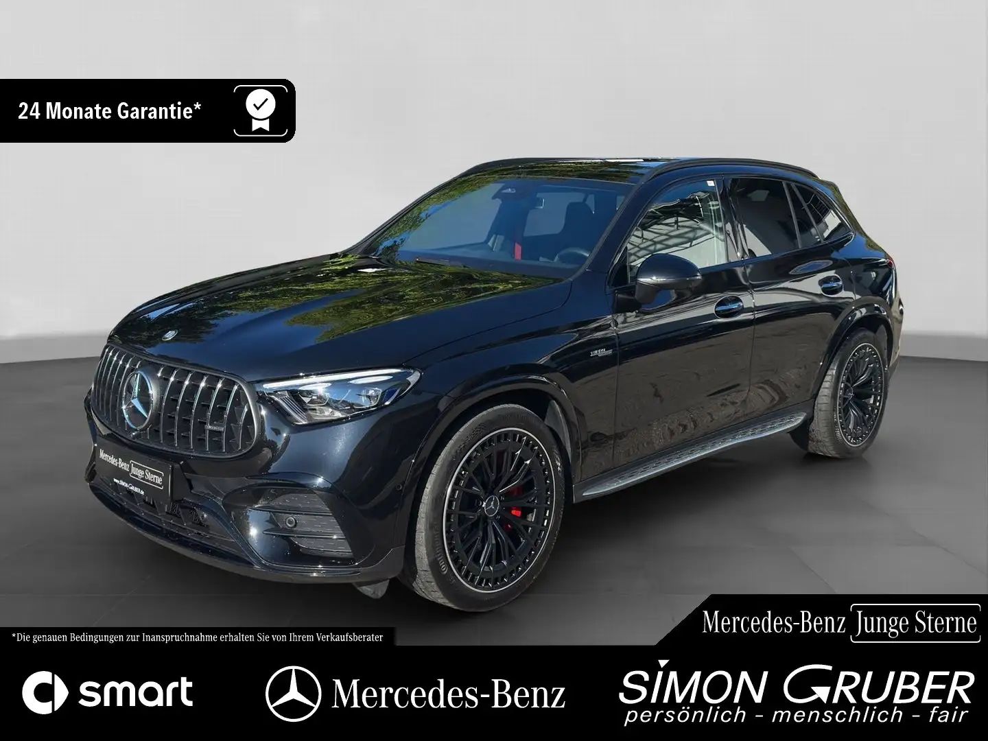 Mercedes-Benz GLC 43 AMG GLC 43 4M AMG Performance Sitz Dyn+ Pano Bur AHK Schwarz - 1