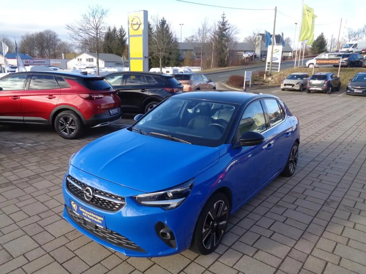 Opel Corsa -e First Edition, 135 PS DAB, BT, Klimaauto Blau - 1