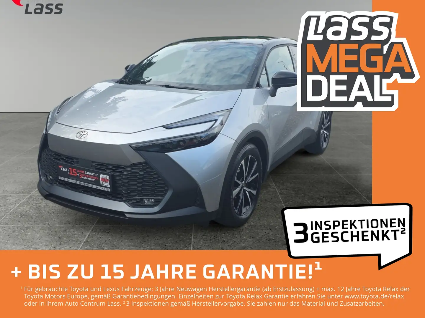 Toyota C-HR 1.8 FWD Team Deutschland Navi 2xKlima ACC Schwarz - 1