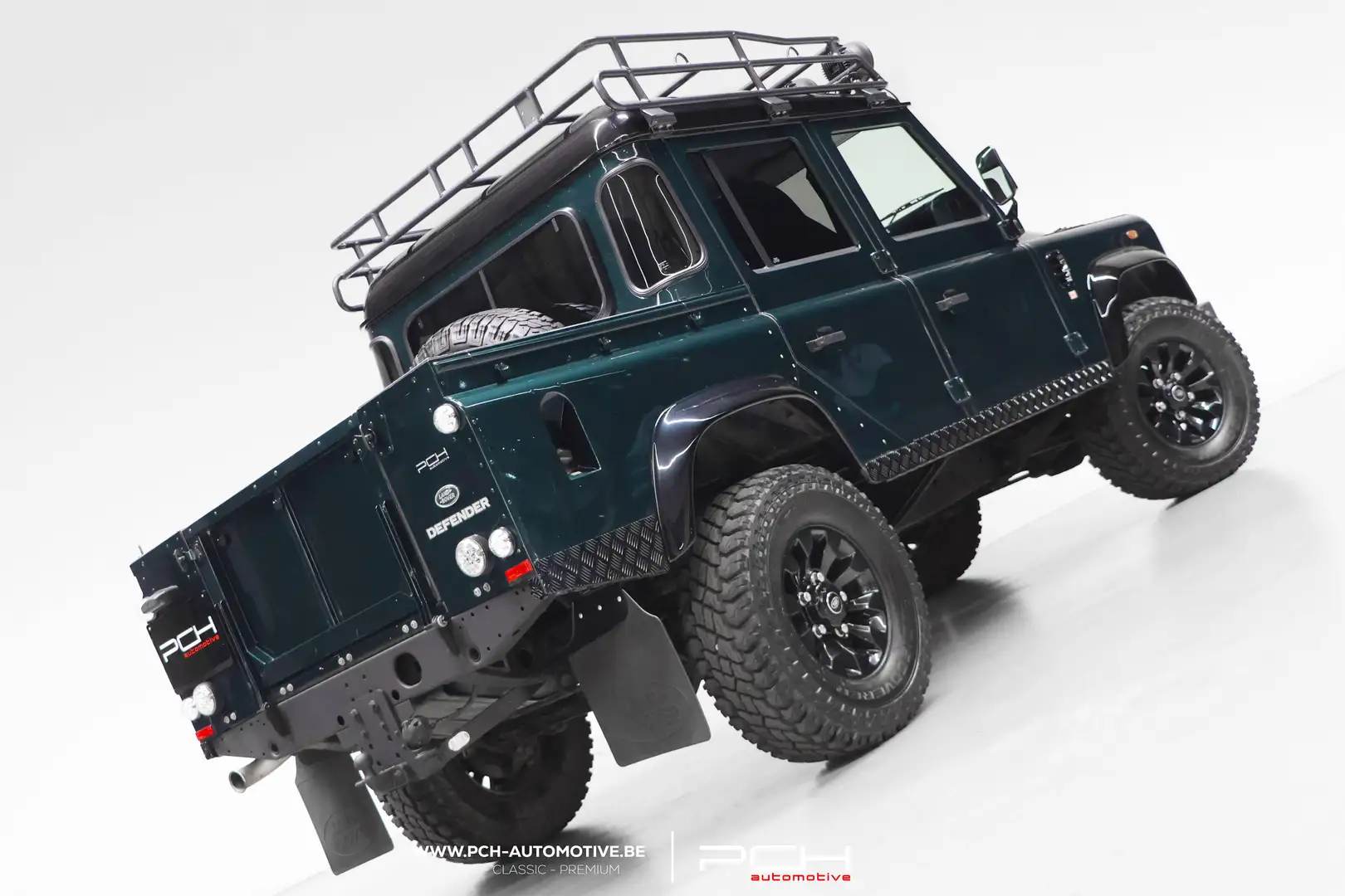 Land Rover Defender 110 TD4 Crew Cab + LOCK DIFF + SUSPENSION - VAT Groen - 2