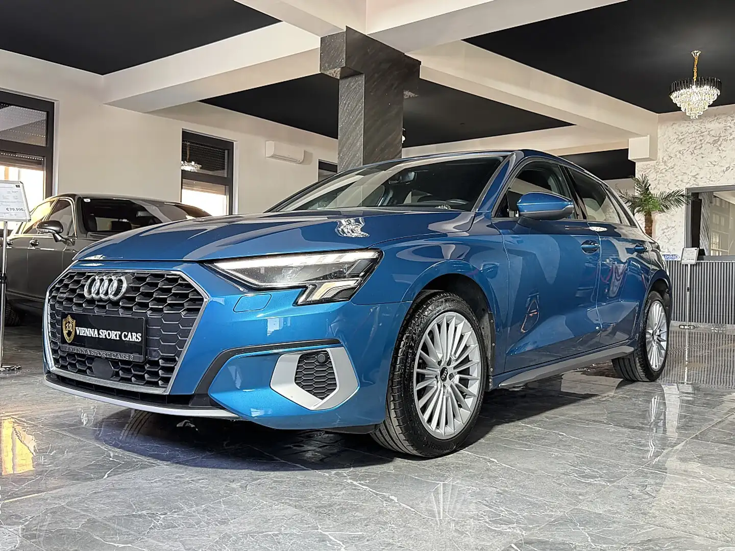 Audi A3 SB 40 TDI quattro S-tronic*Top-Ausstattung*1.Be... Blau - 2