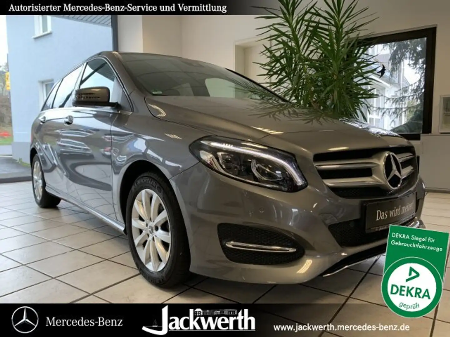 Mercedes-Benz B 200 B 200 d AHK/Autom./LED/Totwinkel/8 fach bereift Grau - 1