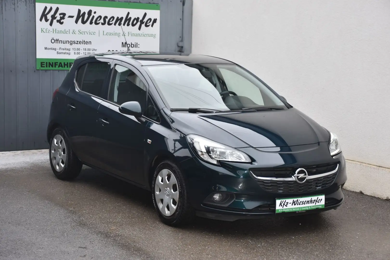Opel Corsa E 1.2 Sitzheizung / Service & Pickerl NEU / Grün - 1