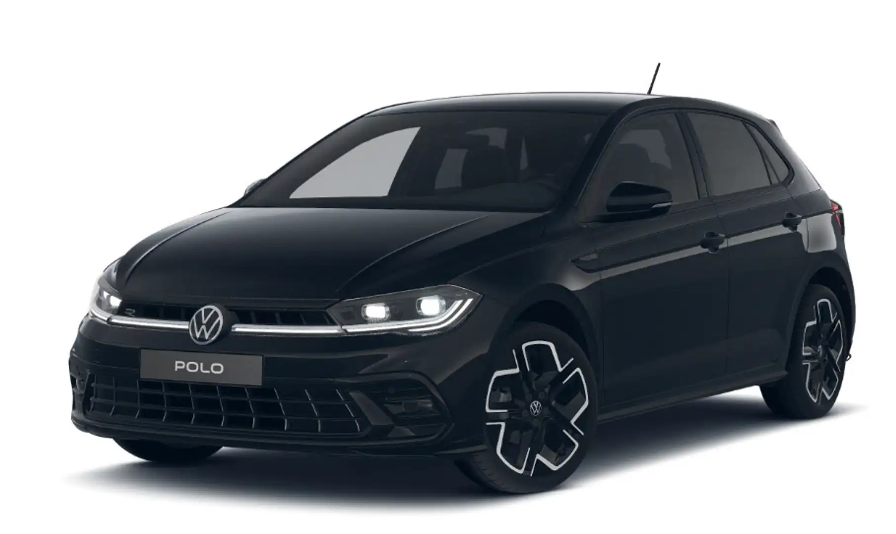 Volkswagen Polo R-Line 1,0 l TSI OPF 70 kW (95 PS) 5-Gang Schwarz - 1