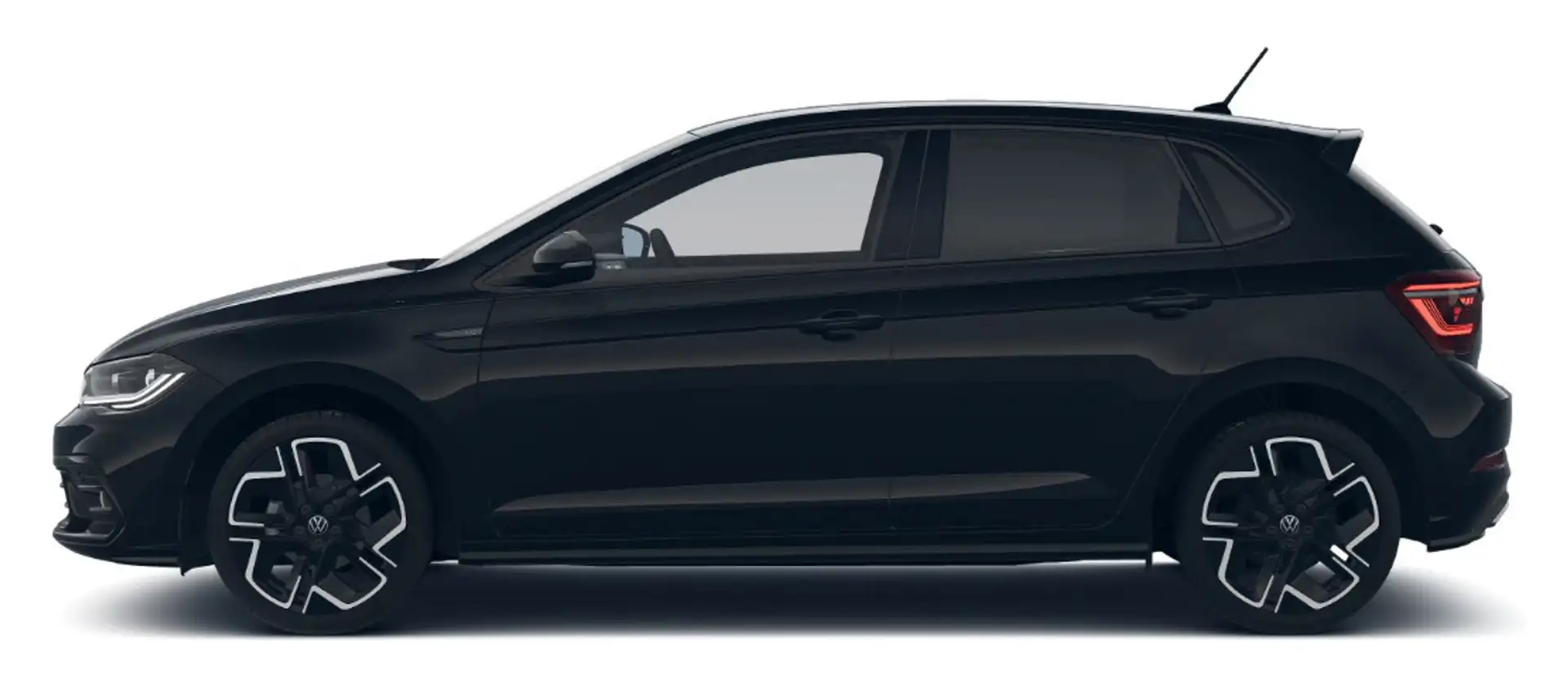 Volkswagen Polo R-Line 1,0 l TSI OPF 70 kW (95 PS) 5-Gang Schwarz - 2