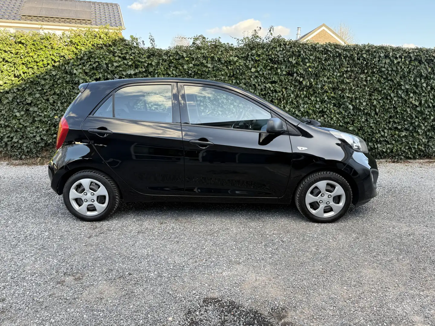 Kia Picanto 1.0 CVVT ComfortLine LPG | Airco | Elekt. Ramen | Noir - 2
