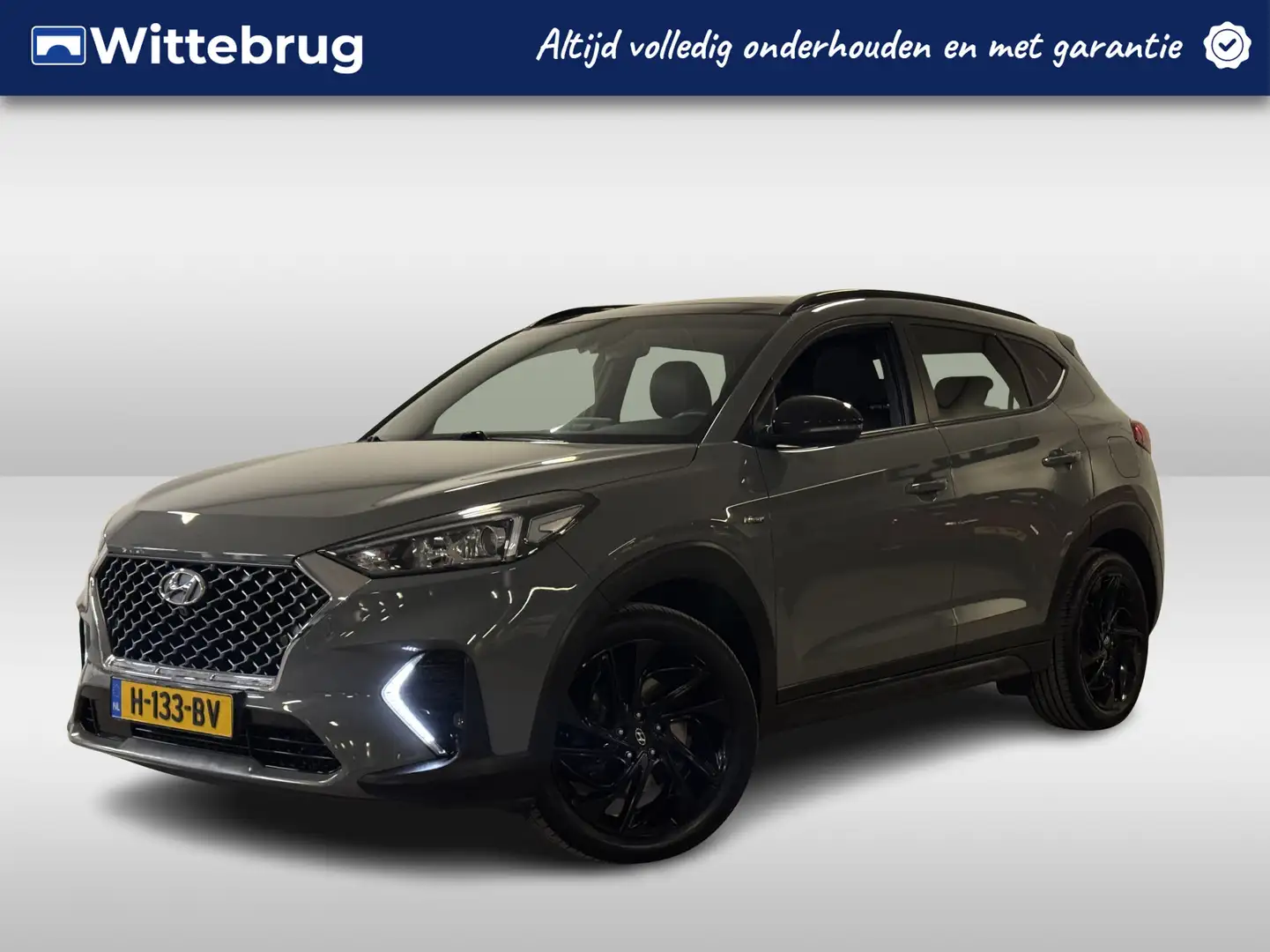 Hyundai TUCSON 1.6 T-GDI N-Line | Elektrisch glazen panorama-dak Grijs - 1