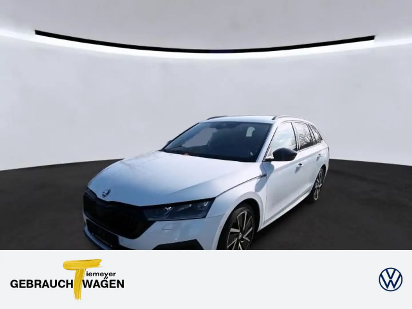 Skoda Octavia Combi 2.0 TDI DSG SPORTLINE MATRIX LM18 Weiß - 1