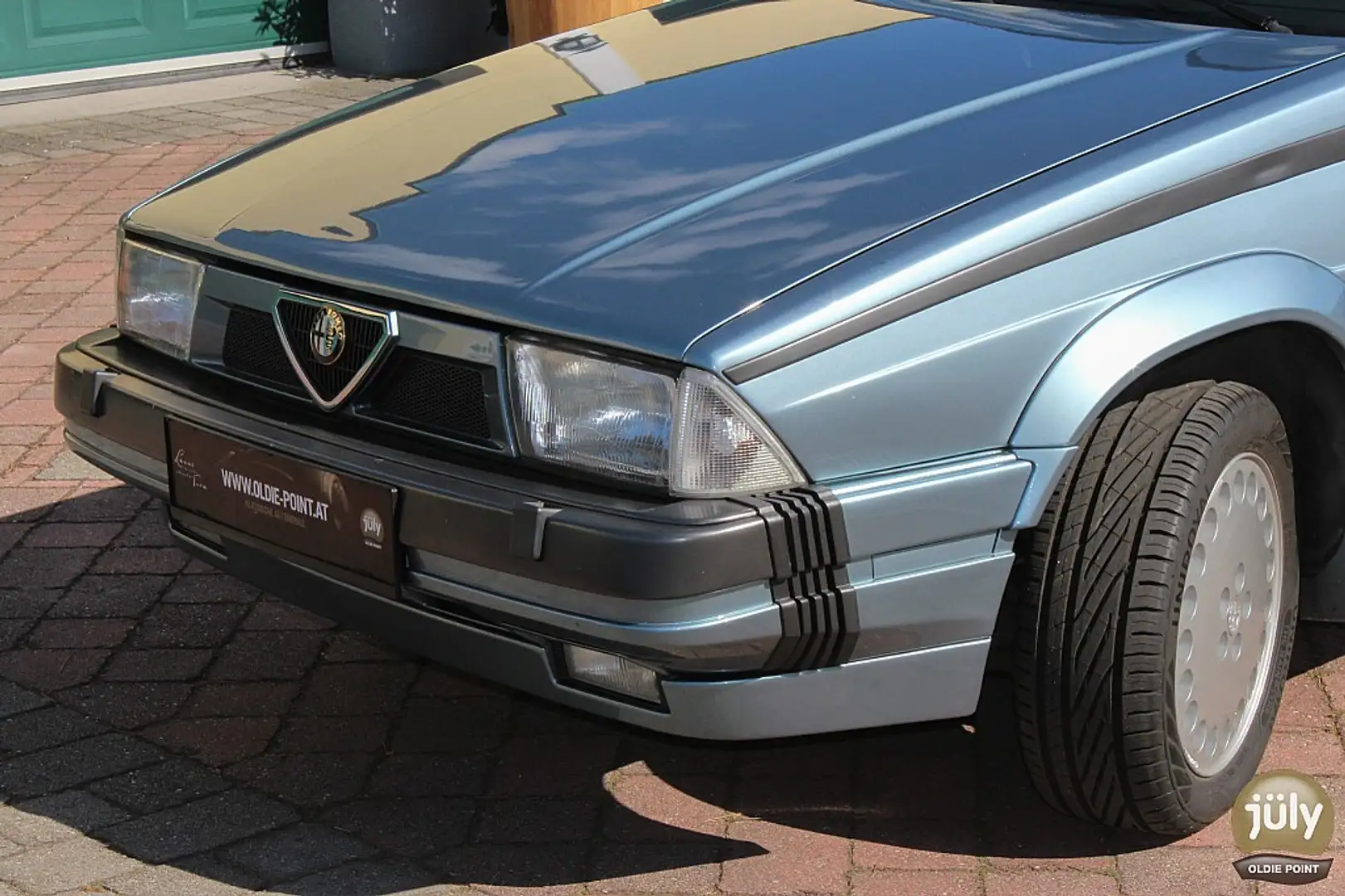 Alfa Romeo 75 Alfa 75 3.0 V6 QV aus Sammlerhand Blau - 2