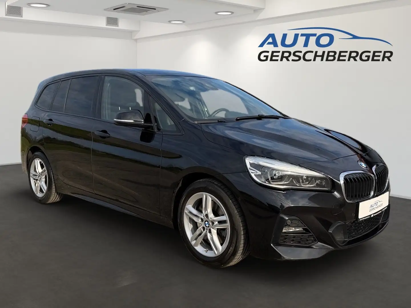 BMW 218 d M Sport Gran Tourer/M-Paket/NAV/Automatik Schwarz - 2