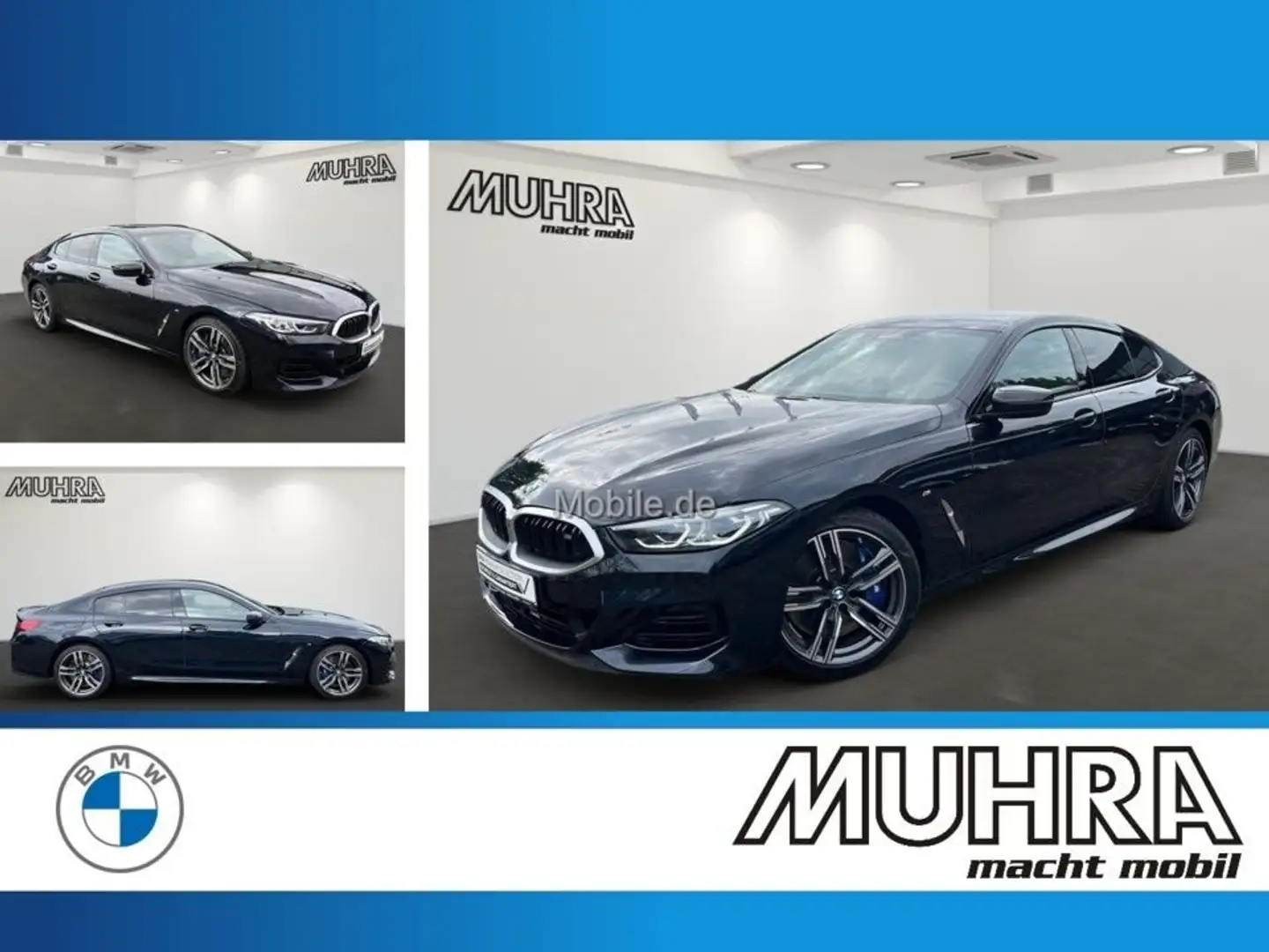 BMW M850 i xDrive Gran Coupe DA Prof. HUD PA+ Sitzlüf Černá - 1