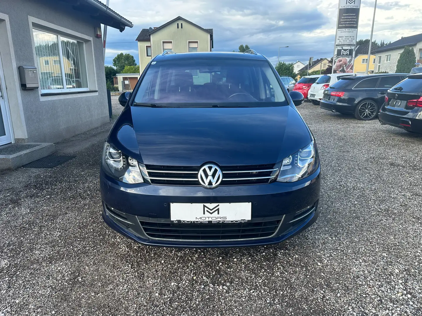 Volkswagen Sharan Sky BMT 2,0 TDI DSG Blau - 2