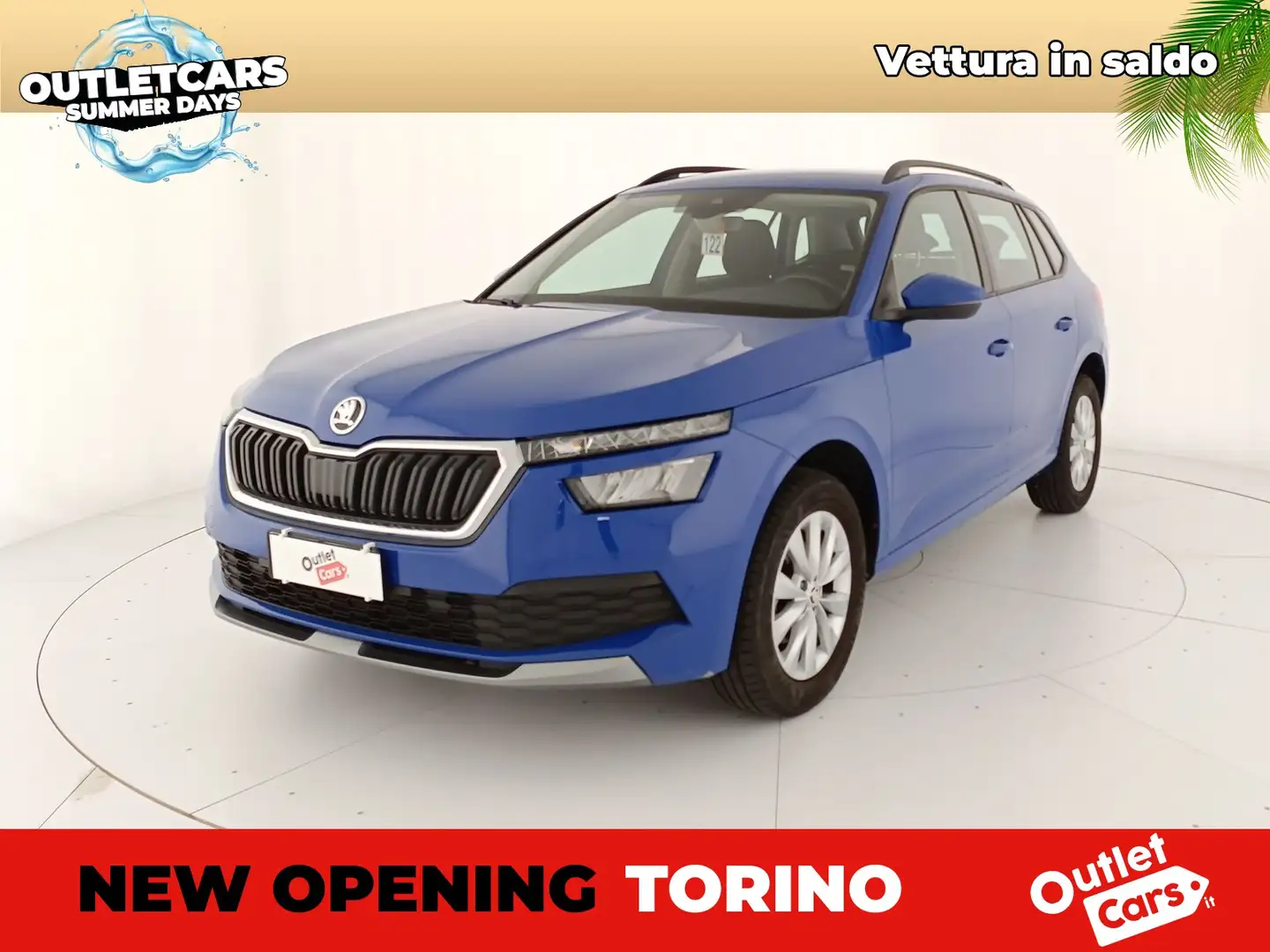 Skoda Kamiq 1.0 tsi ambition 95cv Blu/Azzurro - 1