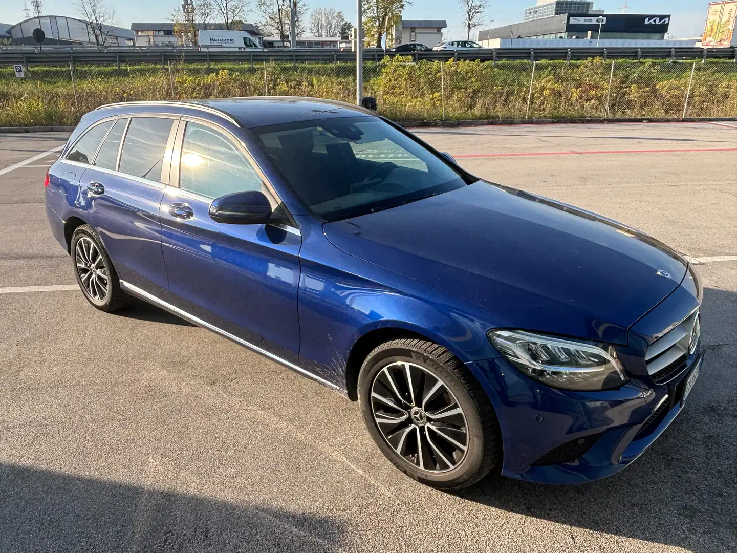 Mercedes-Benz C 180 C SW 180 d (bt) Business auto Blu/Azzurro - 1