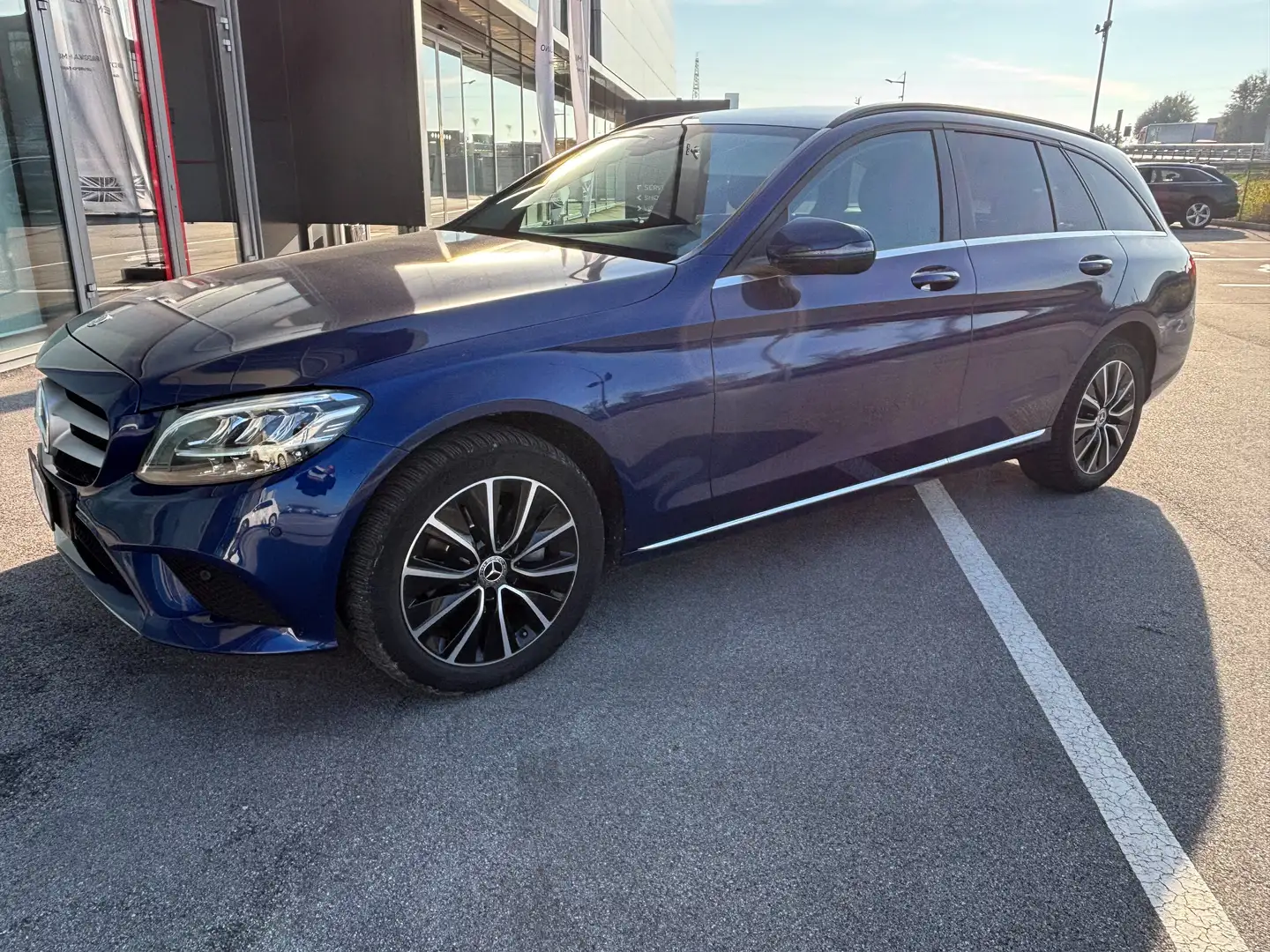 Mercedes-Benz C 180 C SW 180 d (bt) Business auto Blu/Azzurro - 2