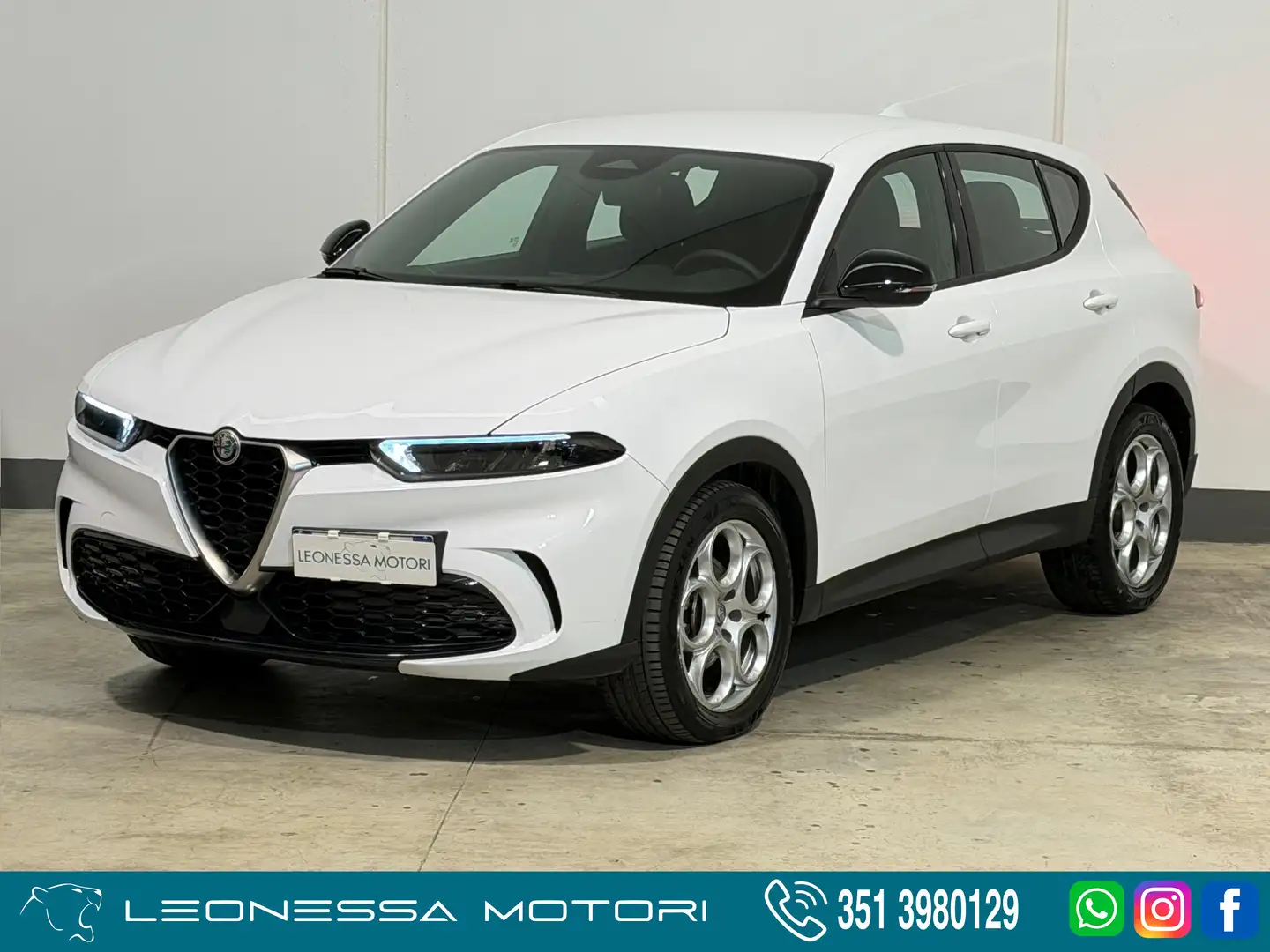 Alfa Romeo Tonale 1.5 hybrid Super 130cv tct7 *PREZZO REALE* Blanc - 1