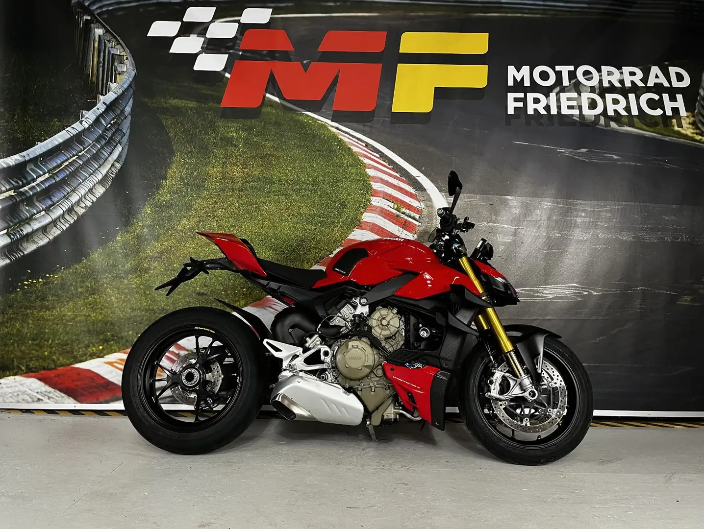 Ducati Streetfighter V4S [CARBON EXTRAS|INSPEKTION NEU] Rojo - 1