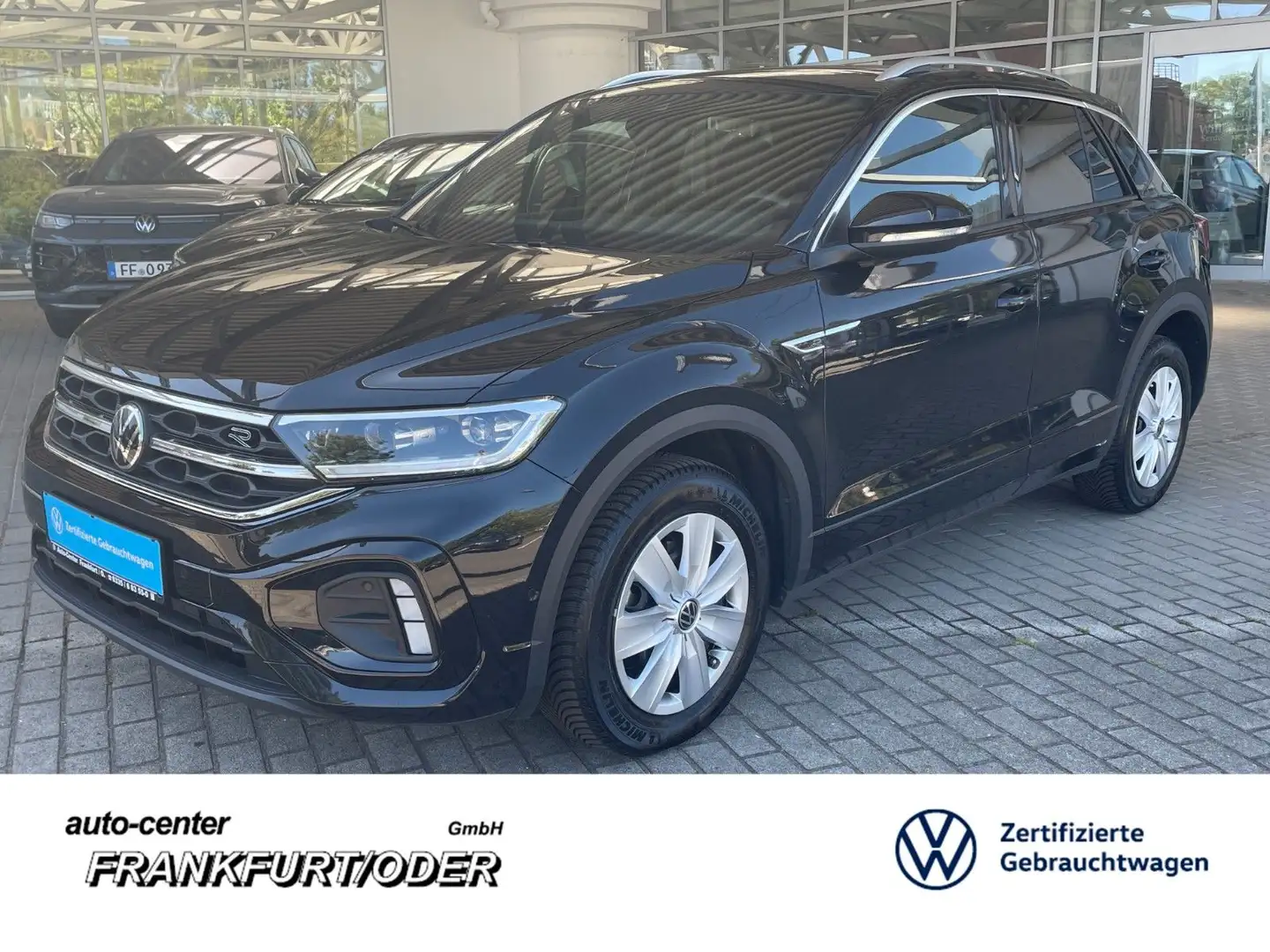 Volkswagen T-Roc 1.5 TSI OPF DSG R-Line Schwarz - 1