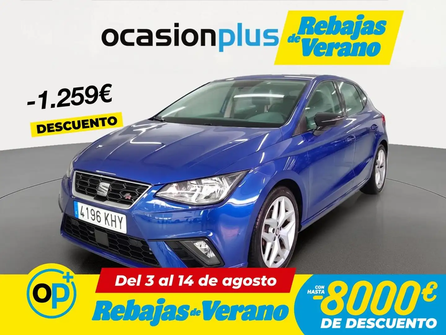 SEAT Ibiza 1.0 TSI S&S FR 115 Azul - 1