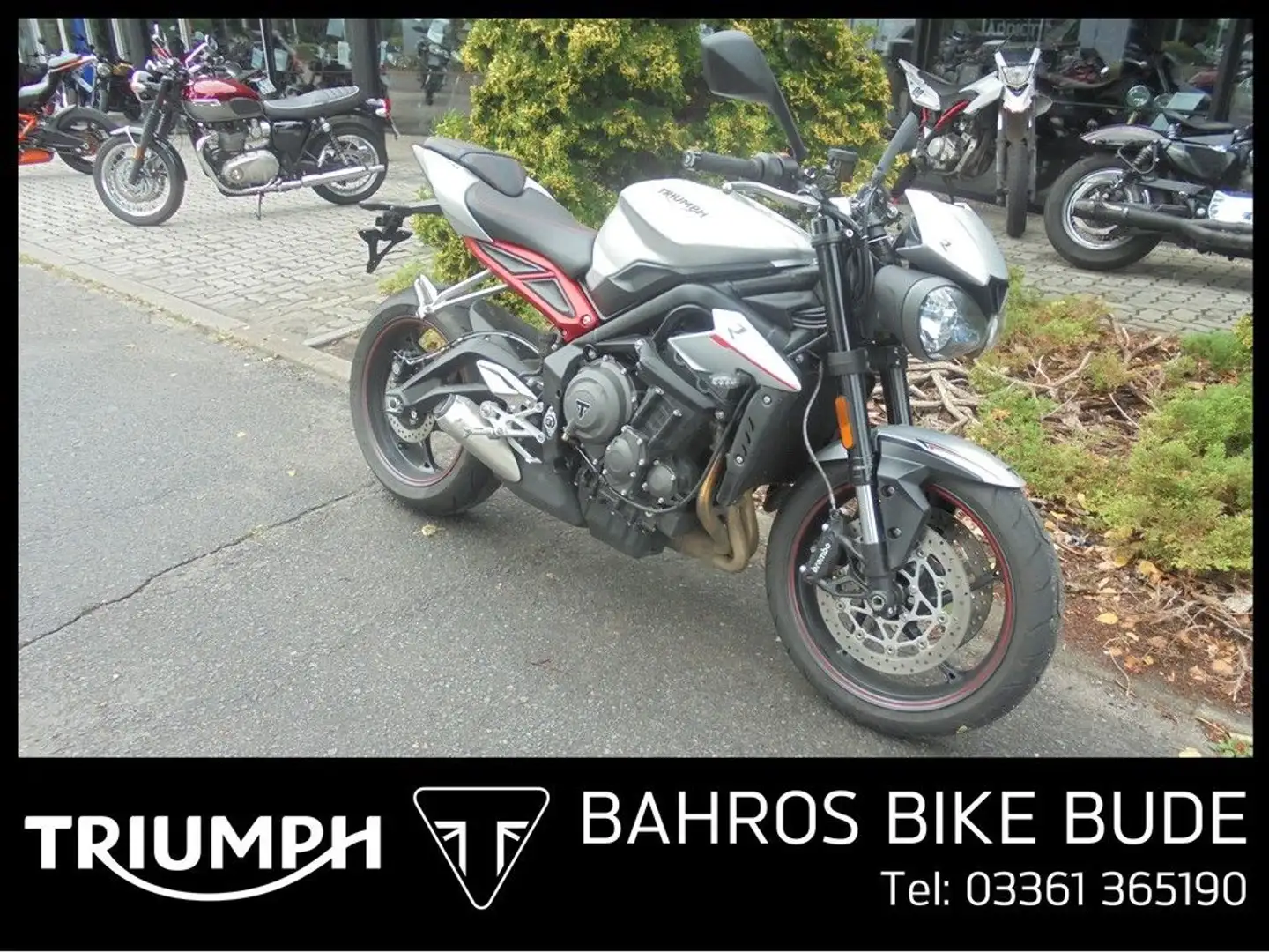 Triumph Street Triple R NEU Silber - 1