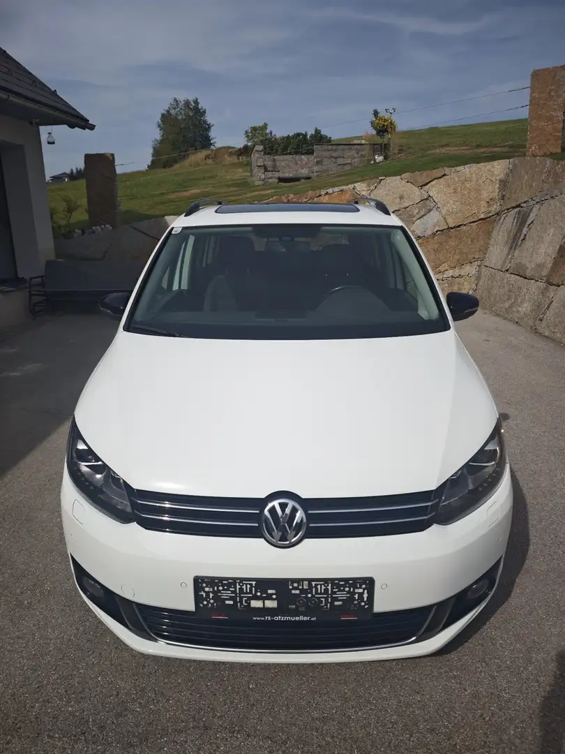 Volkswagen Touran Comfortline BMT Weiß - 2